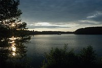 Juni 1999. Mecklenburg-Vorpommern. Feldberger Seen - Gebiet. Carwitz